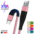 Fast Nylon Braided USB TYPE C Cable For Samsung Galaxy S8 S9 S10 Plus - TradeNRG UK